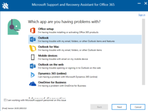 How To Use Microsoft Support And Recovery Assistant For Office 365 In 8 ...